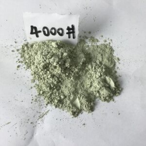 Poudre de carbure de silicium verte