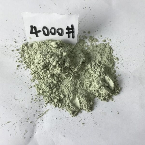 Poudre de carbure de silicium verte